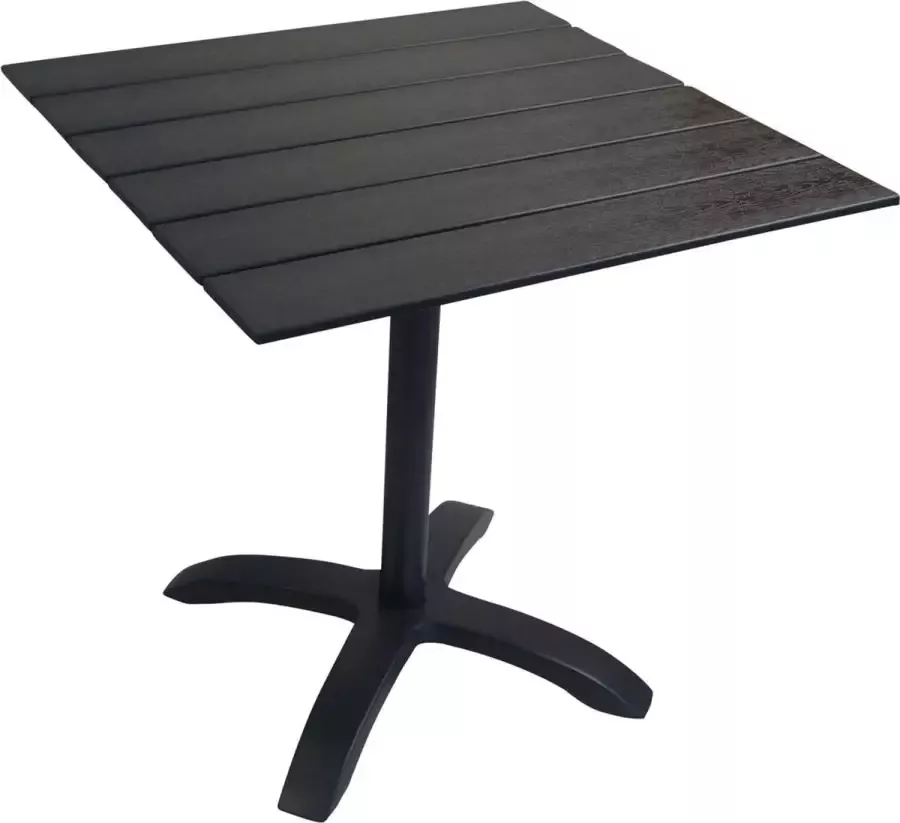 Hioshop Colorado salontafel tuin zwart.