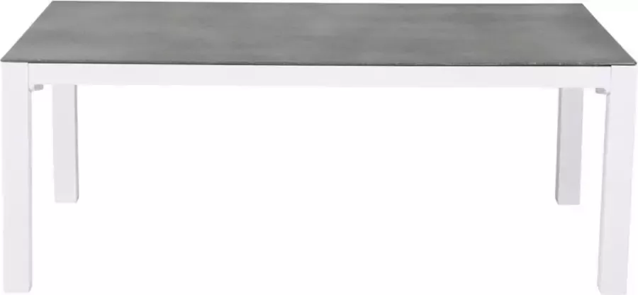 Hioshop Copacabana tuin salontafel wit glas