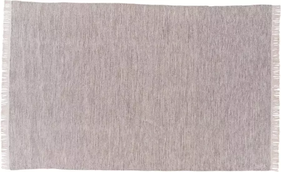 Hioshop Cyrus vloerkleed 300x200 cm wol beige.