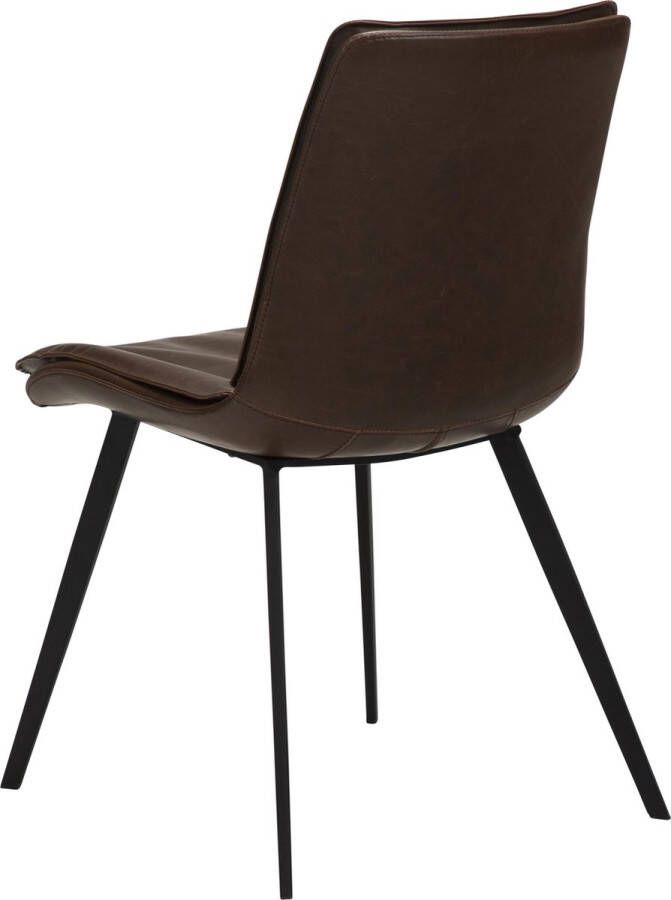 Dan-Form Dan Form Fierce Eetkamerstoel Vintage Donkerbruin
