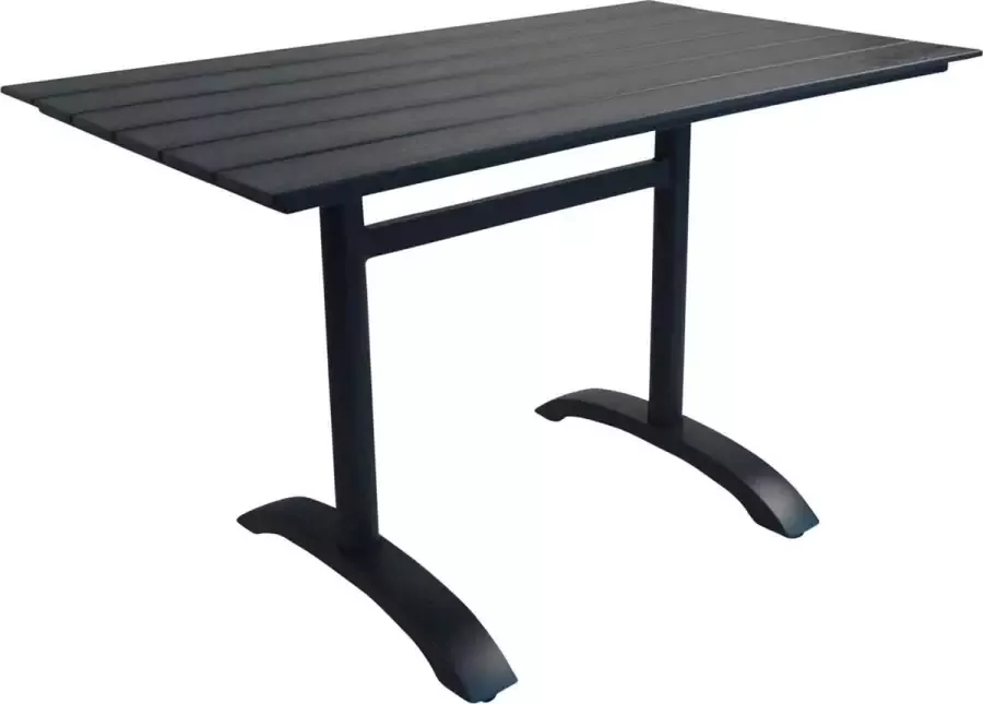 Nohr Tuintafel Bianka 120 x 70cm Zwart