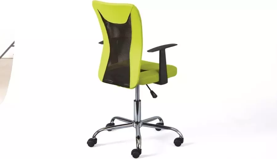 Hioshop Dons kantoorstoel groen en zwart. - Foto 2
