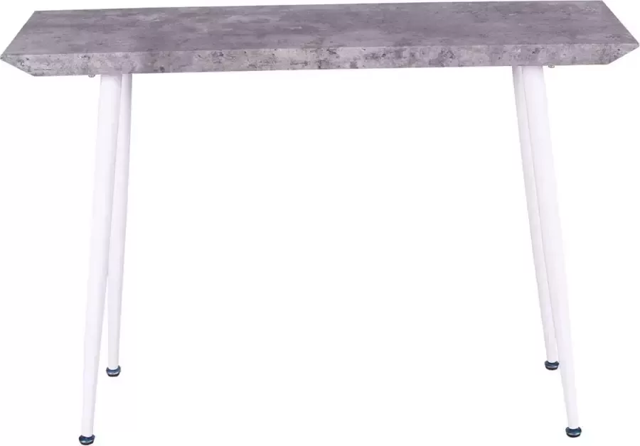 Hioshop Edge sidetable 30x110 cm beton decor wit. - Foto 1
