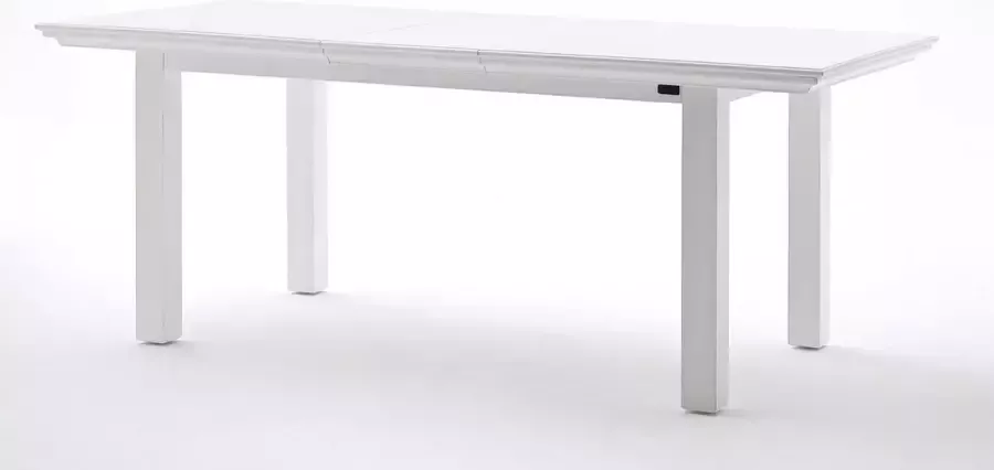 Hioshop Halifax eettafel uittrekbaar in wit. - Foto 2
