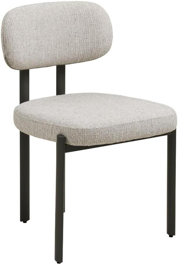 Hioshop Aase eetkamerstoel lichtgrijs