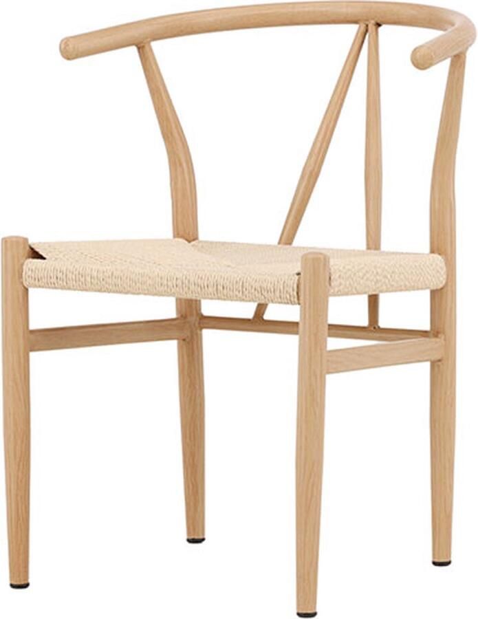 Nohr Eetkamerstoel Atalie Rattan Beige
