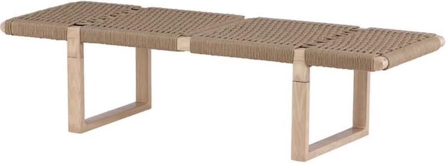 Nohr Halbank Kyson Whitewash 140cm Naturel