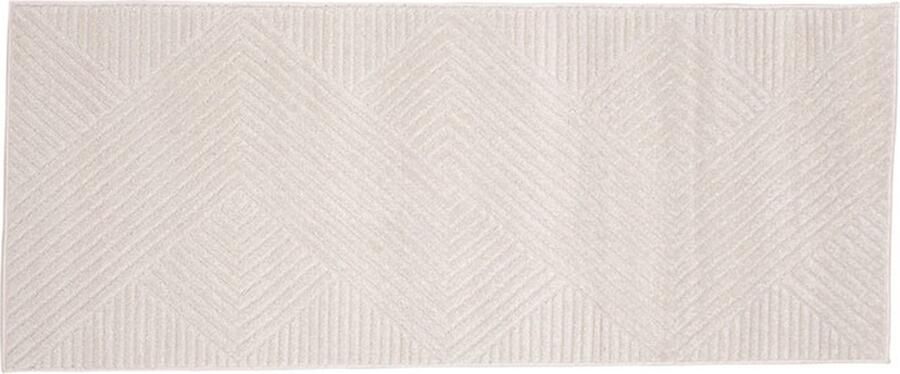 Hioshop Aron loper 200x80cm wit