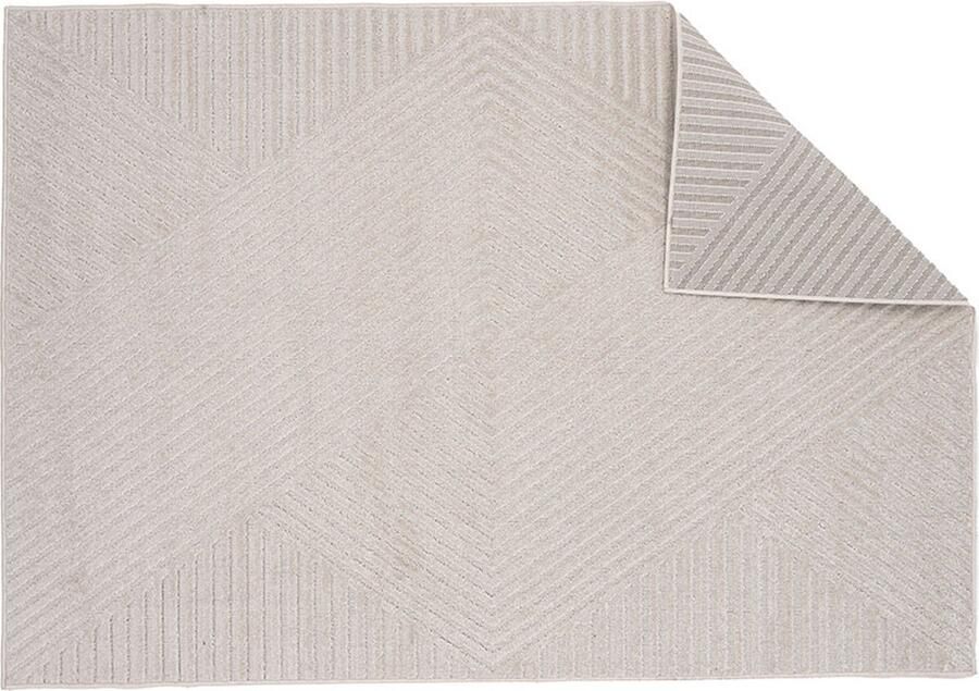 Hioshop Aron vloerkleed 160x230 cm wit