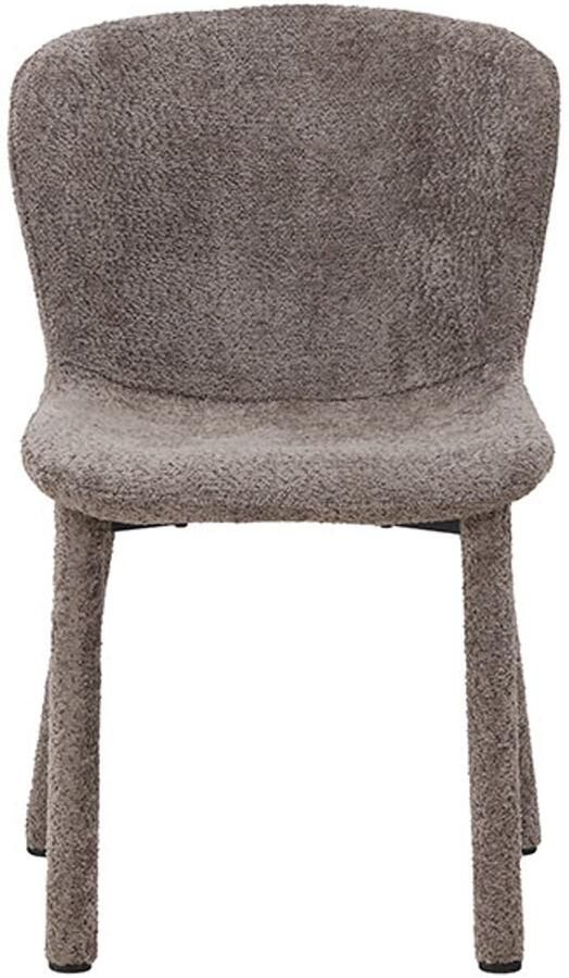 Nohr Eetkamerstoel Breena Bouclé Bruin