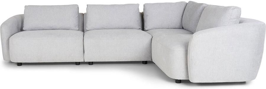 Hioshop Bergen hoekbank omkeerbaar lichtgrijs