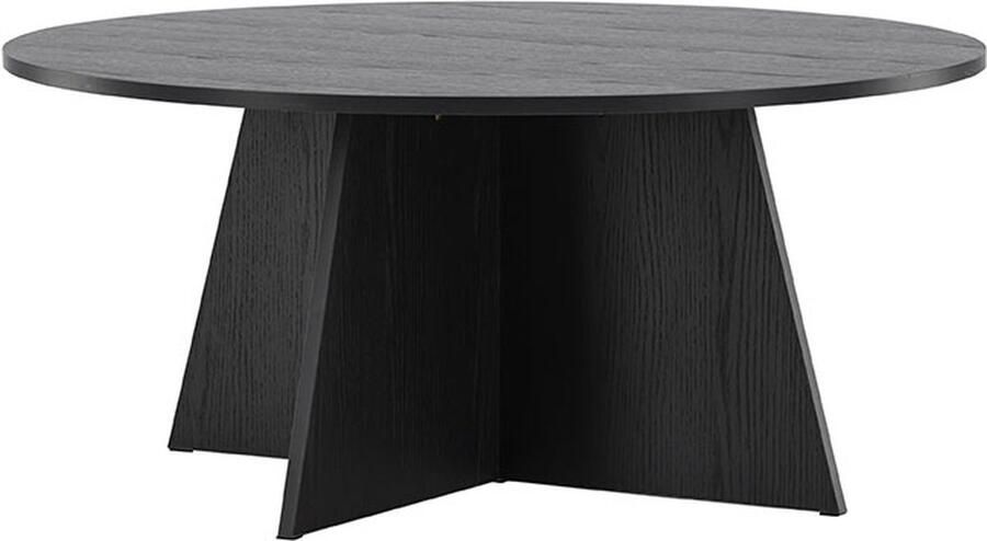 Nohr Ronde Salontafel Cynthiaann 100cm Zwart