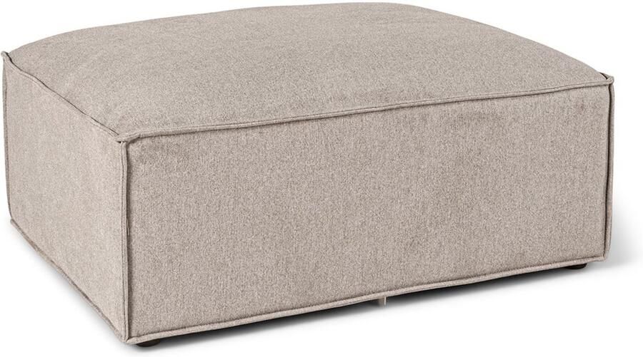 Hioshop Box poef lichtgrijs