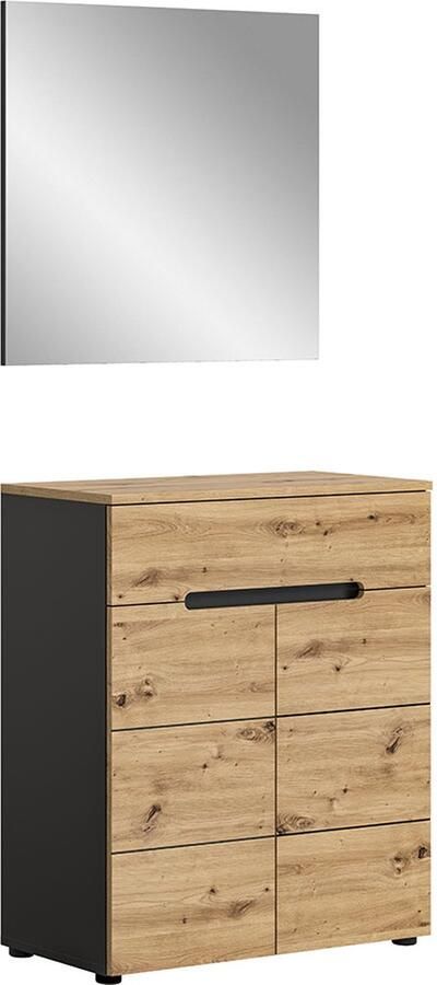 Hioshop Canu garderobe opstelling eiken decor - Foto 2
