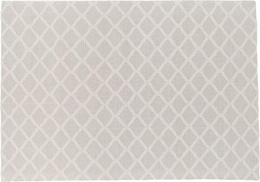 Hioshop Cloudy vloerkleed 300x202cm offwhite