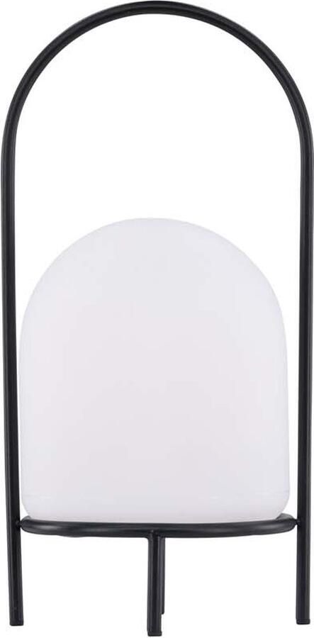 Hioshop Colie tafellamp LED buiten 26x53x26cm zwart