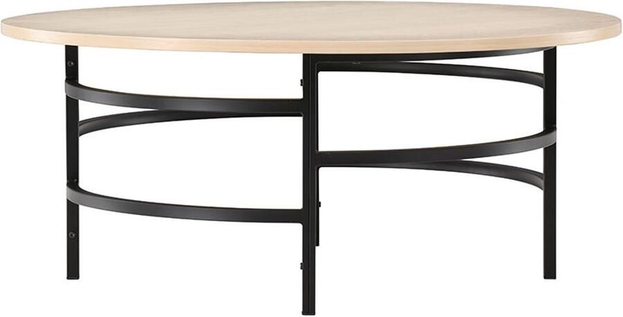 Hioshop Copenhagen salontafel Ø100cm whitewash