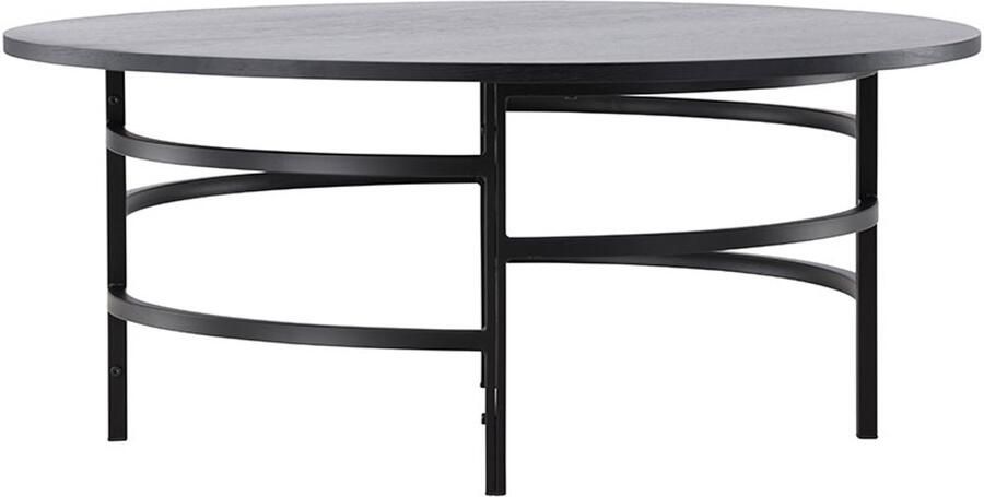 Hioshop Copenhagen salontafel Ø100cm zwart