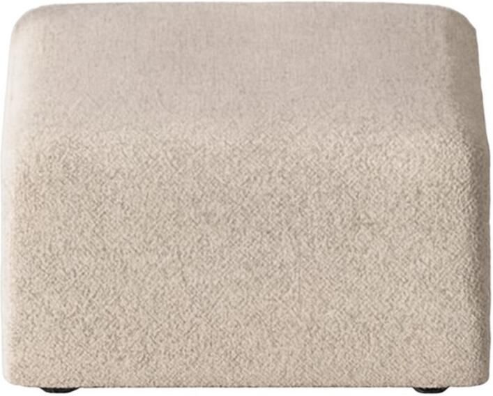 Hioshop Cubic poef beige