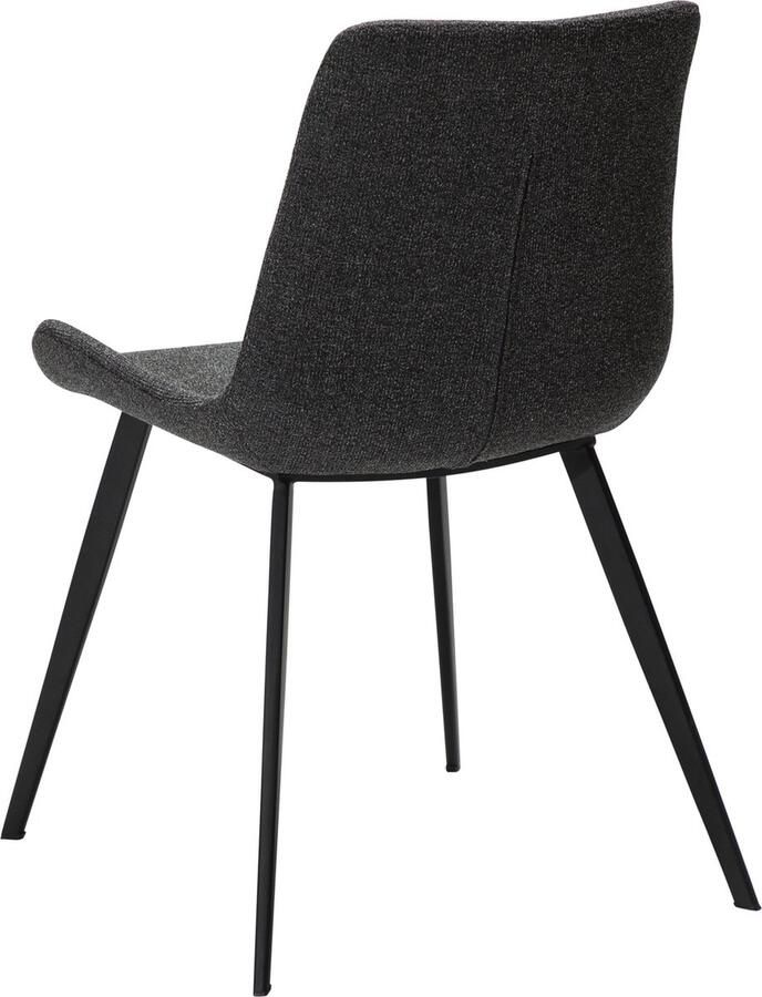 Dan-Form Hype Eetkamerstoel Boucle Grijs set van 2