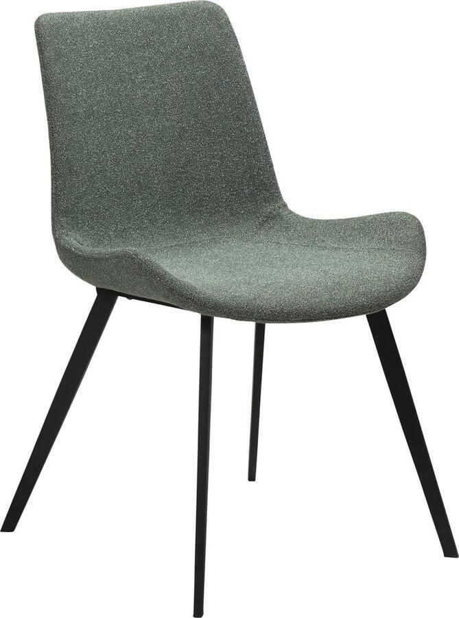 Dan-Form Hype Eetkamerstoel Boucle Groen set van 2