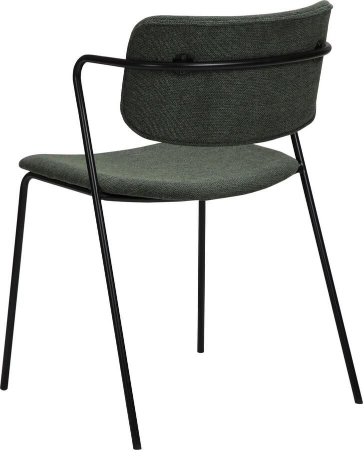 Dan-Form Zed Eetkamerstoel Donkergroen set van 2