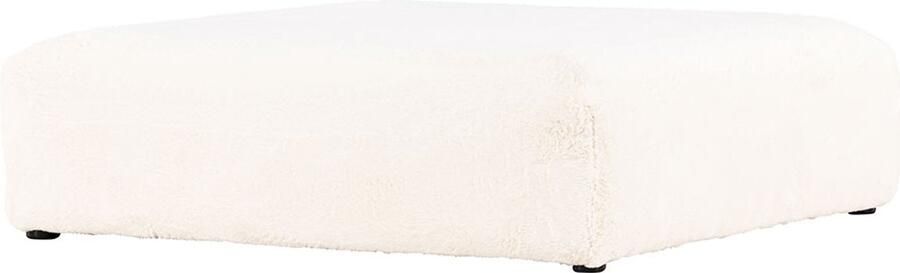 Nohr Poef Taneka Faux fur Beige