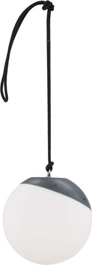 Hioshop Doris hanglamp LED buitenshuis zwart