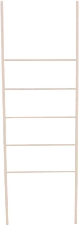 Hioshop Drammen kapstok stalen ladderhanddoekhouder naturel