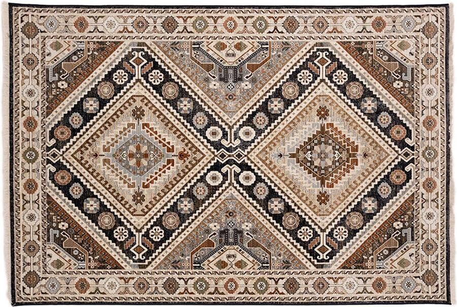 Hioshop Ebbe vloerkleed 240x160cm multikleurig