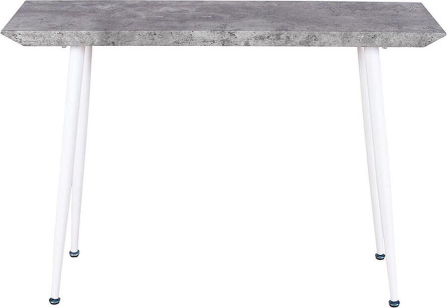 Nohr Sidetable Willington Betonlook 110cm Wit