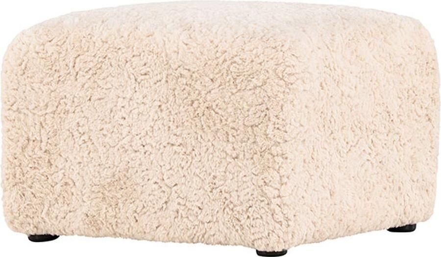 Hioshop Frankie poef beige.