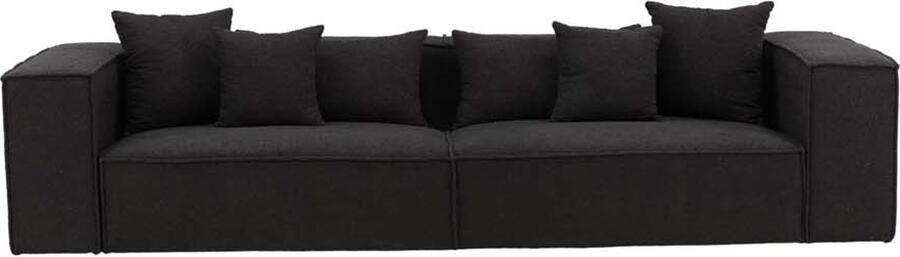 Hioshop Gillholmen bank 3 persoons zwart.