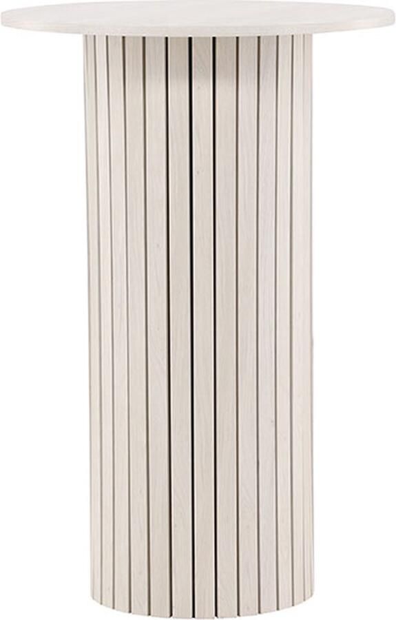 Hioshop Härön bartafel Ø70 cm whitewash