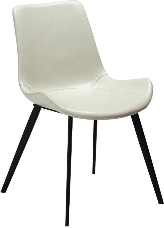 Hioshop Hype eetkamerstoel PU-kunstleer wit