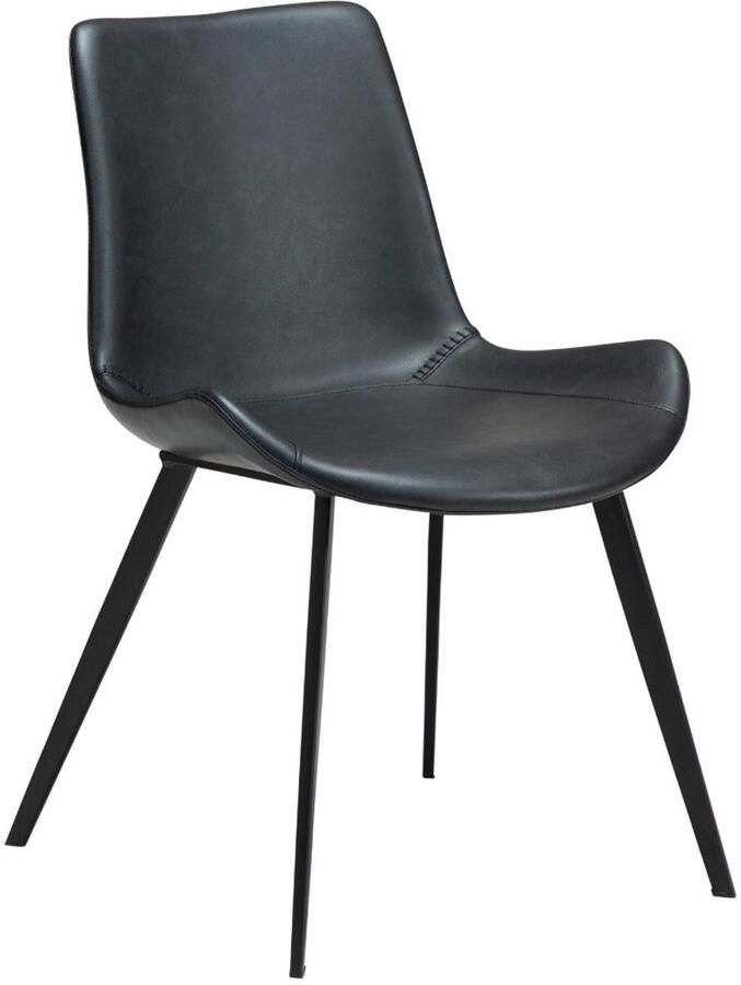 Hioshop Hype eetkamerstoel PU-kunstleer zwart