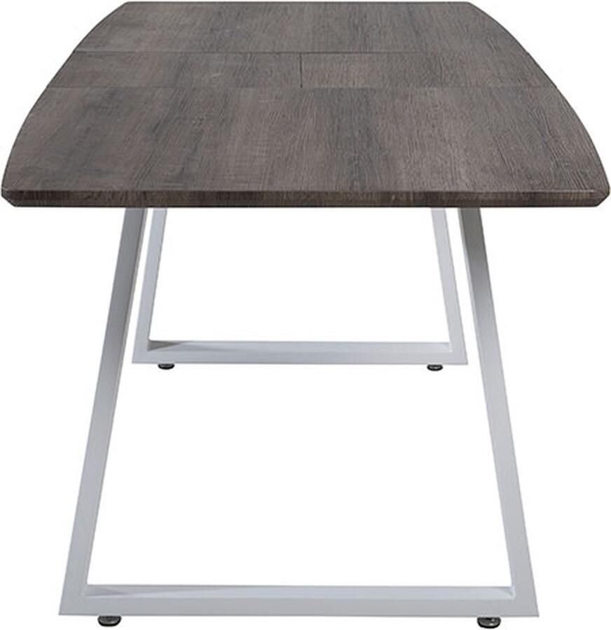 Hioshop Inca eetkamertafel 85x160 cm naturel.