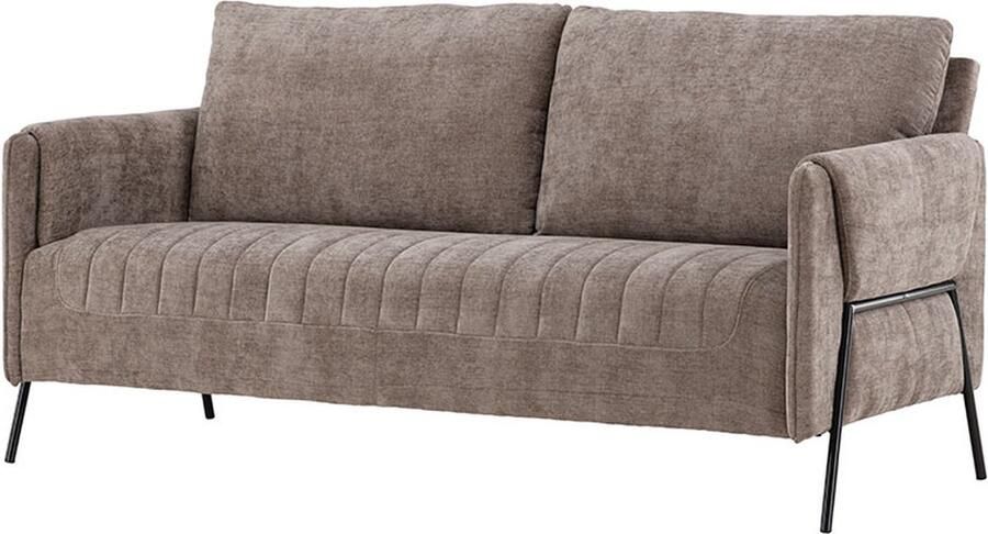 Hioshop Indigo bank 2-zits beige.