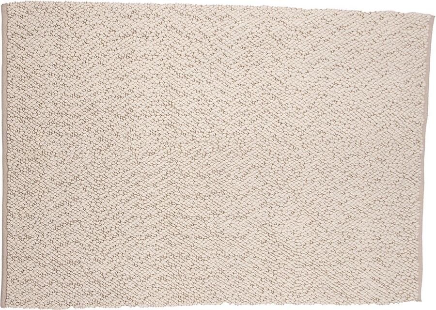 Hioshop Jajru vloerkleed 300x200cm wit