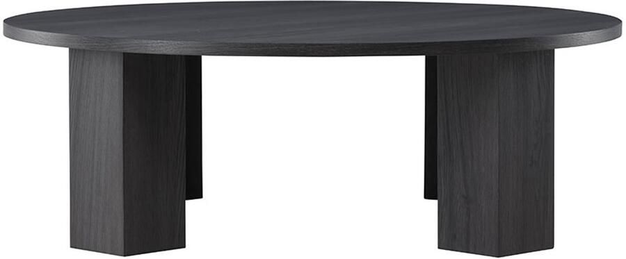 Nohr Ronde Salontafel Ciji MDF 120cm Zwart