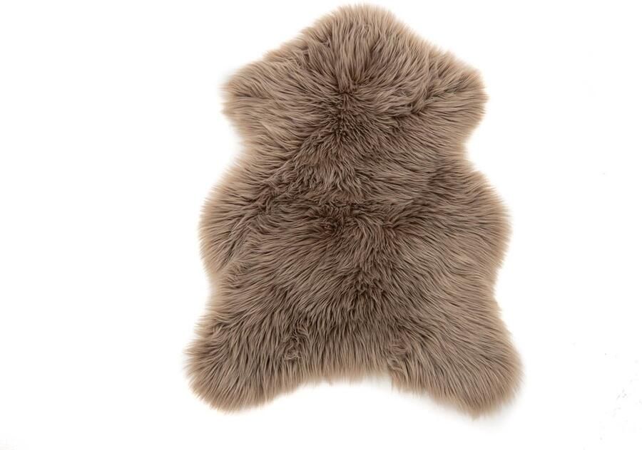 Hioshop Katy lamsvel geïmiteerd6 590x60cm bruin.