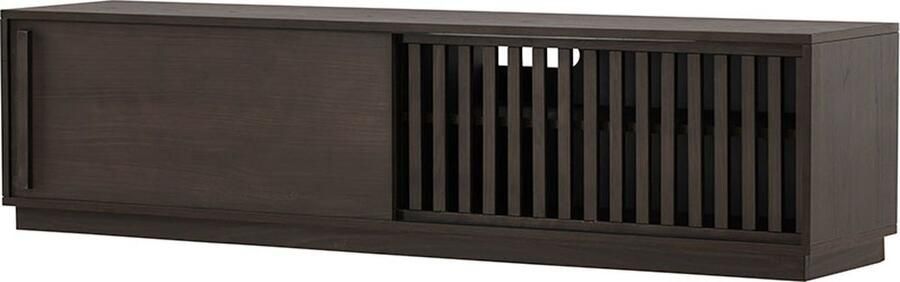 Hioshop Lugo TV-meubel 2 deuren mocca.