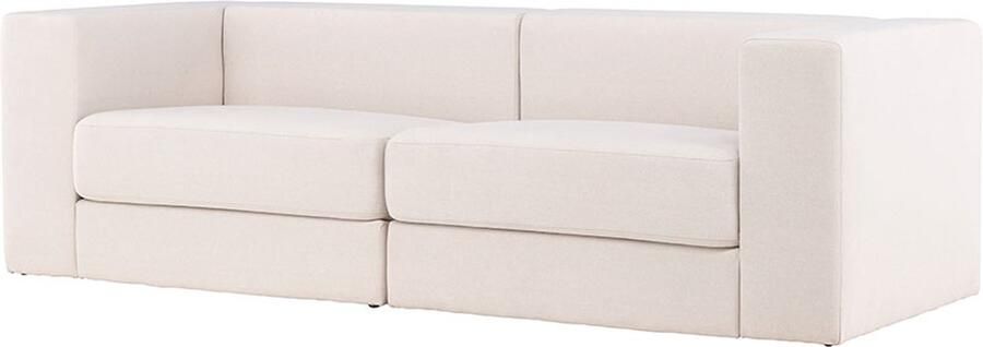 Hioshop Lumi bank 3-zits wit.