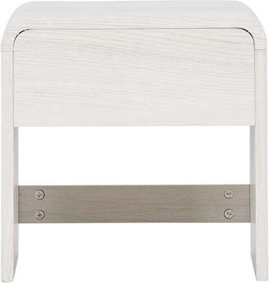 Nohr Nachtkastje Hoyt 40 x 30cm Whitewash Vierkant