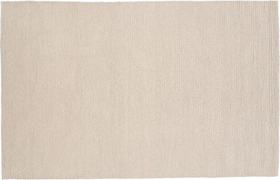 Hioshop Marta vloerkleed 350x250cm wit