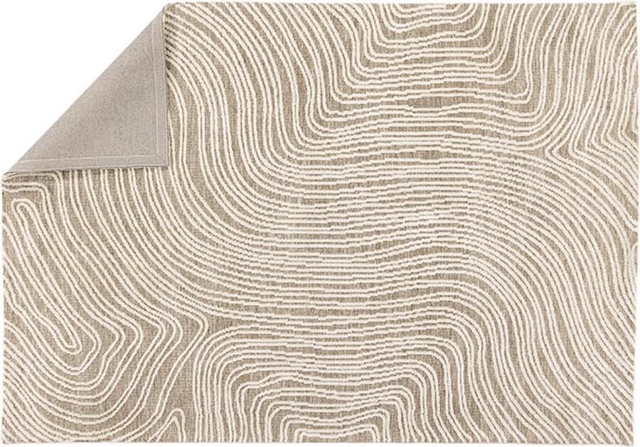 Hioshop Melle vloerkleed 295x395 cm beige