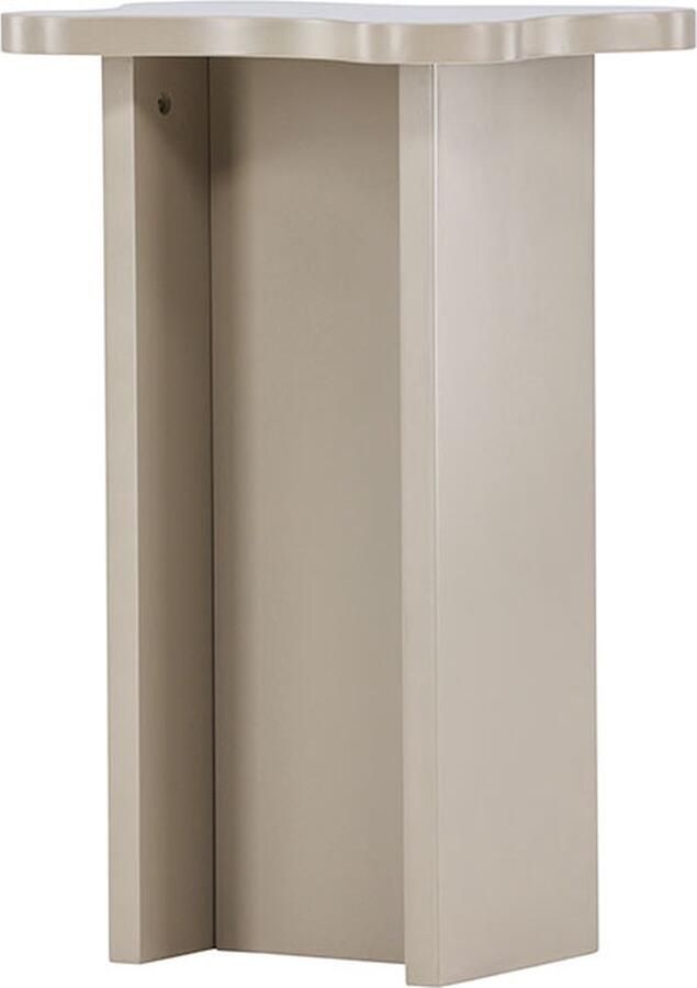 Nohr Bijzettafel Shareef 42 x 30cm Lichtbruin Vierkant