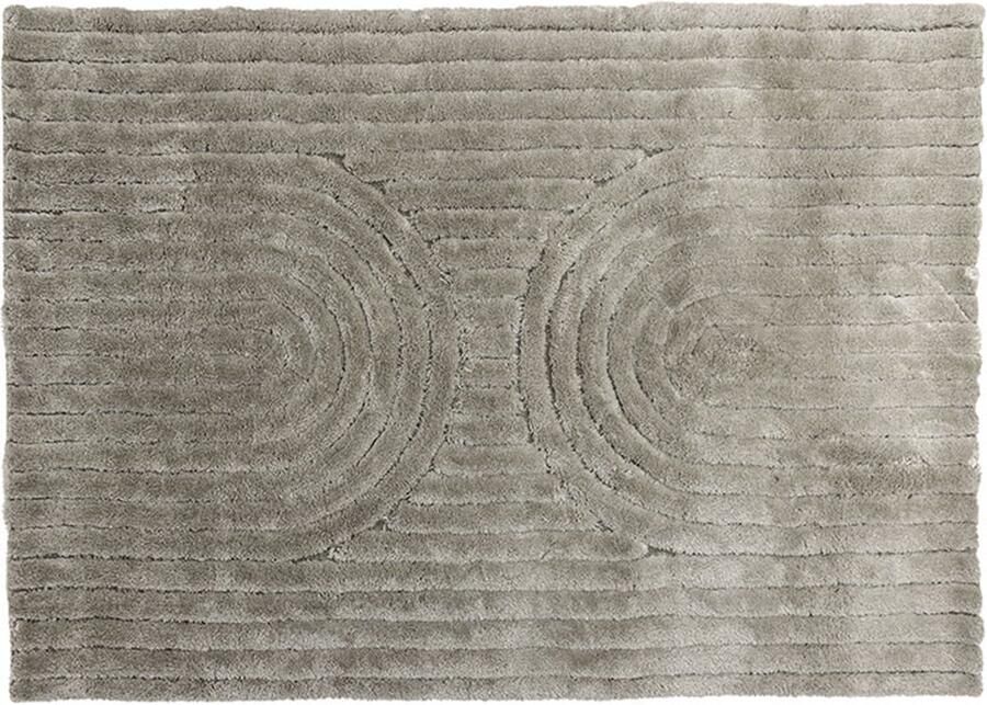 Hioshop Niklas vloerkleed 230x160cm grijs