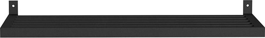 Hioshop Nimes plank voor wandpaneel zwart