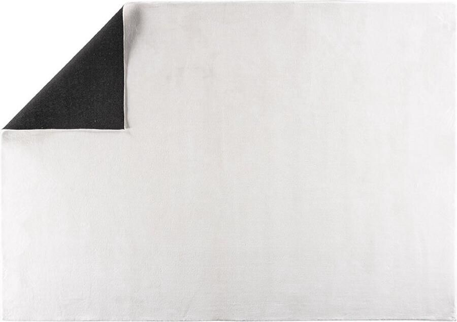 Hioshop Nixie vloerkleed 170x240 cm wit